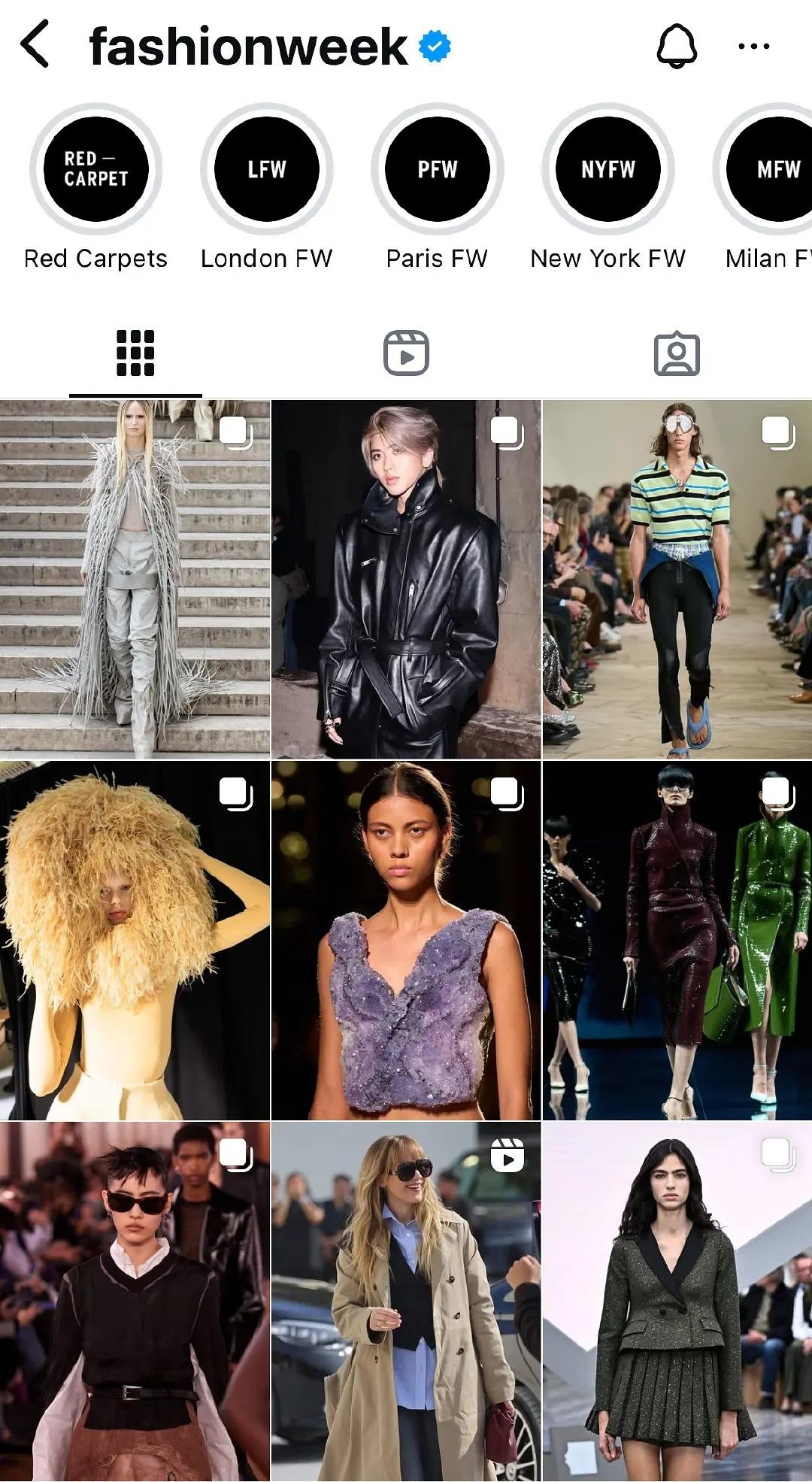 时装周官方账号fashion week截止到现在发的唯一一个亚洲男星就是蔡徐坤 