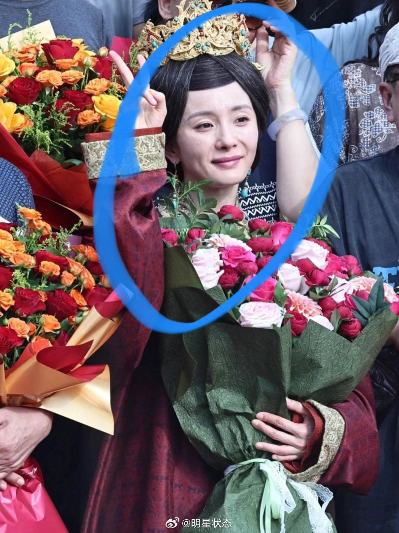 杨幂的老年妆看着好真实 