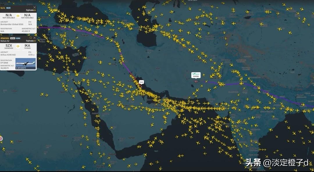 美伊对峙拉满弓 中东上空乌云压顶
 
美伊冲突已到摊牌时刻。
 
14日，卡塔尔