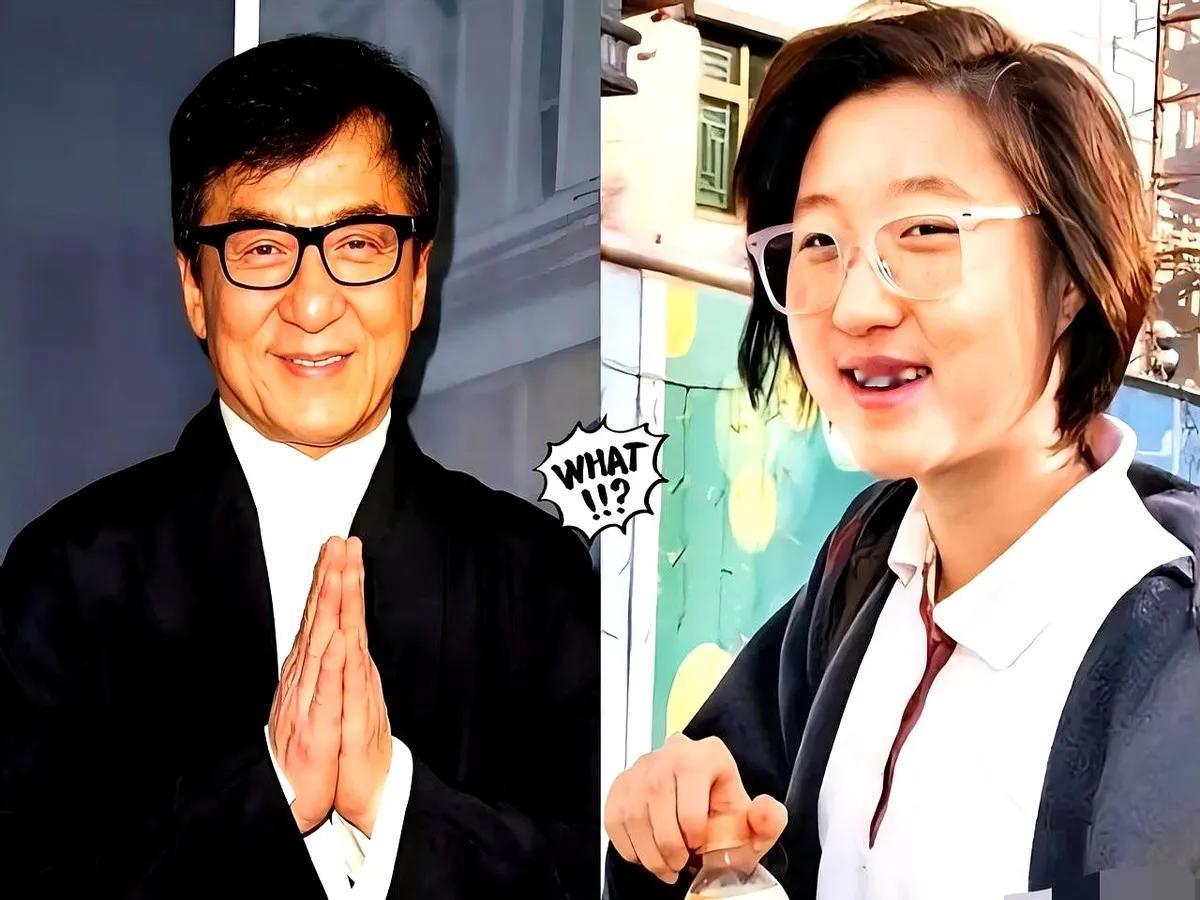 谁能想到成龙的女儿
吴卓林
居然在香港旺角夜市摆摊卖T恤？
但最让人佩服的不是她