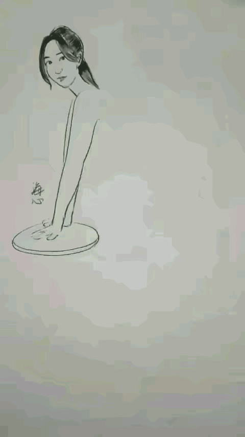 简单几笔
勾勒出美丽的曲线