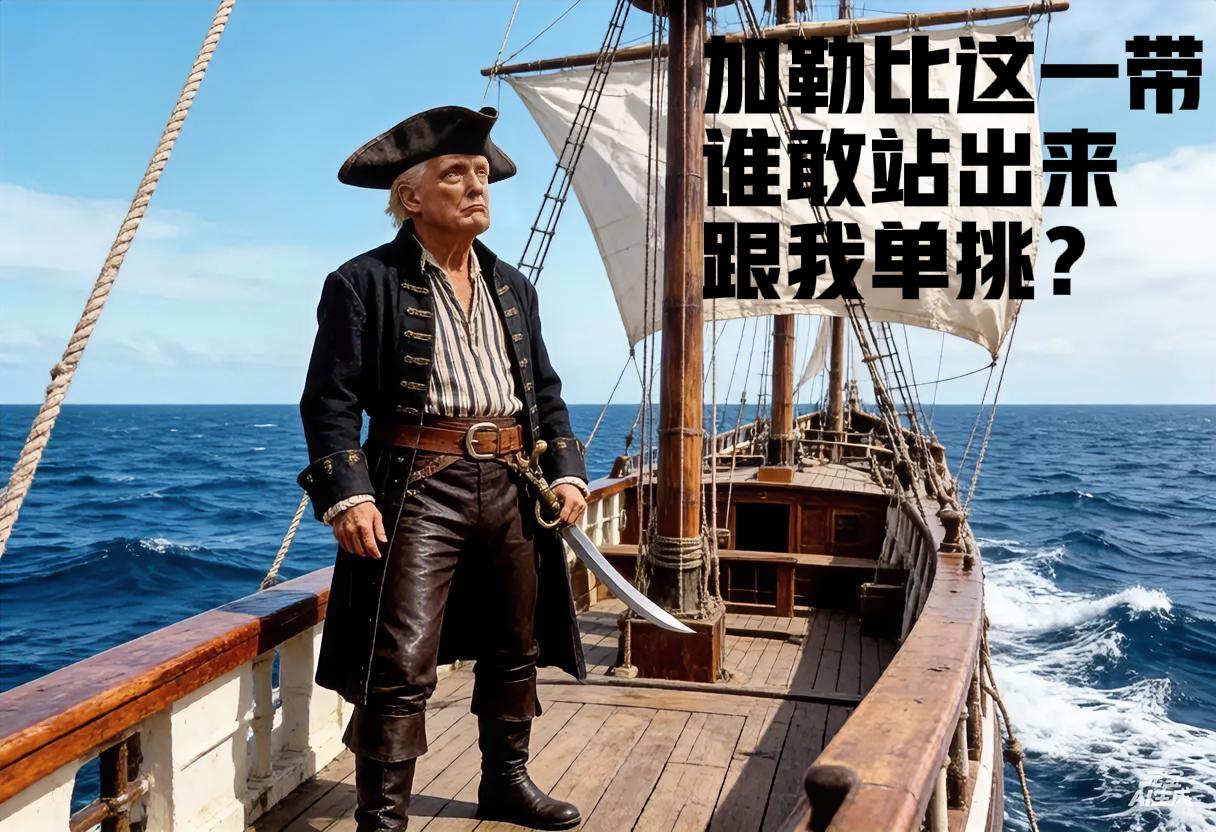 哥伦比亚总统反对无效！特朗普已自喻加勒比“海盗”总统领，你们该想想当年加勒比海盗