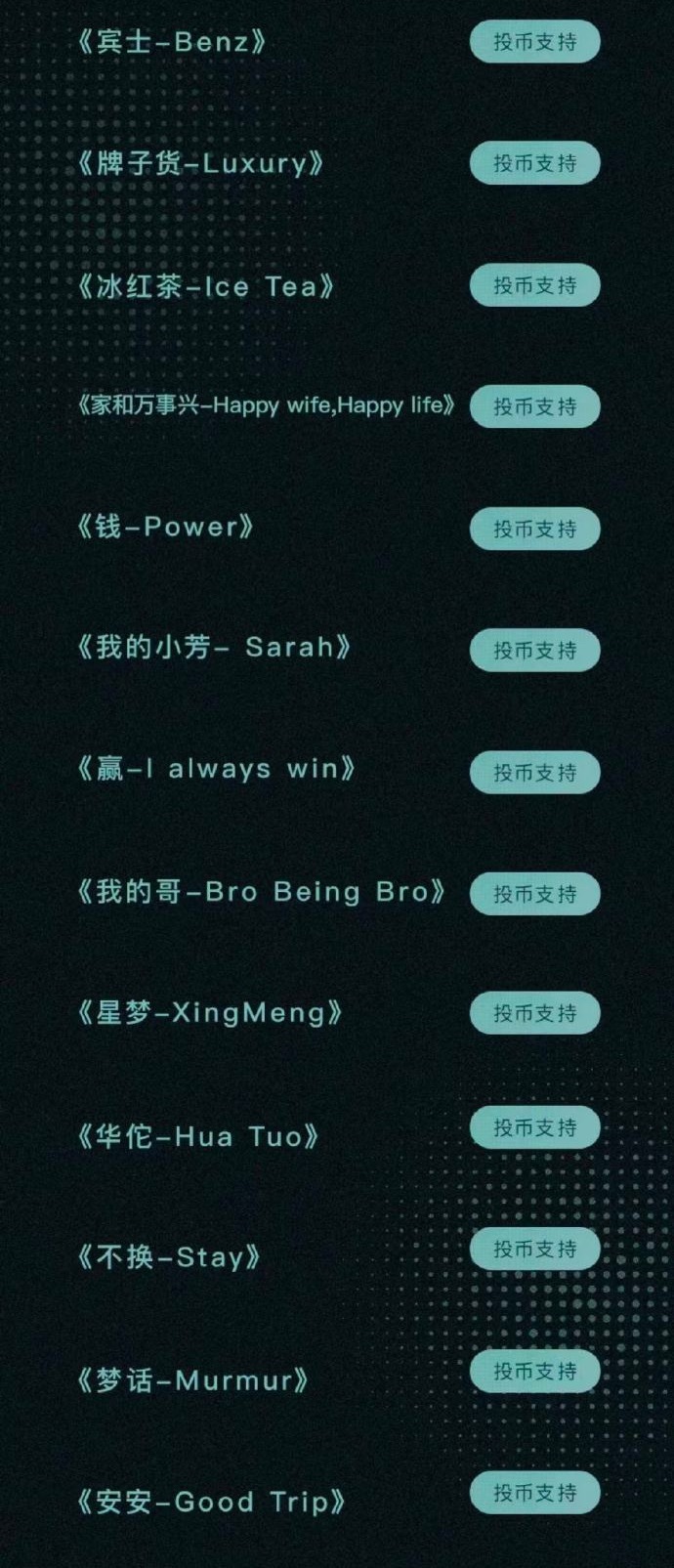 GAI新专曲目曝光了！13首歌你最期待哪首？GAI