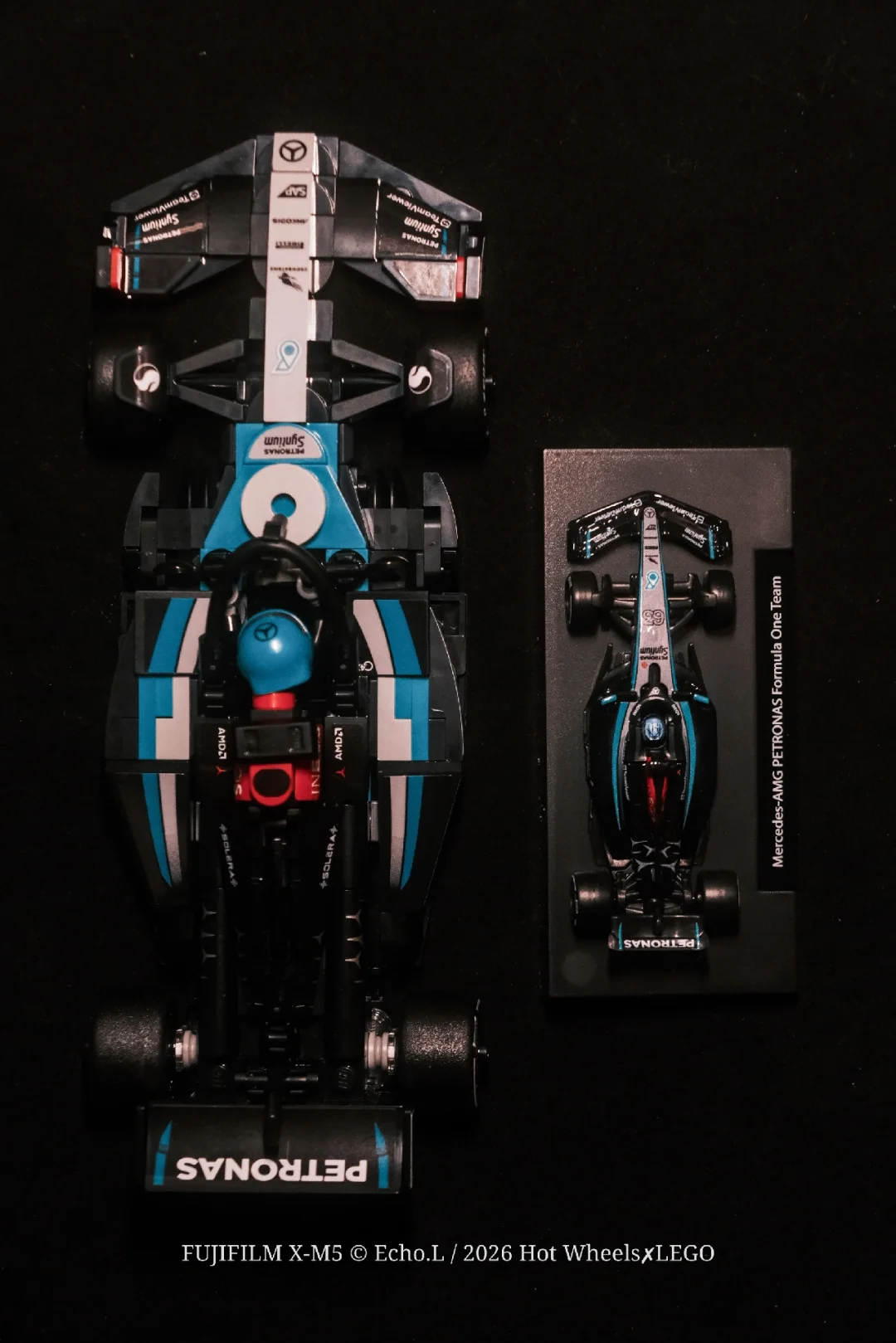 HotWheelsxLEGO Mercedes-AMGPETRONAS F1