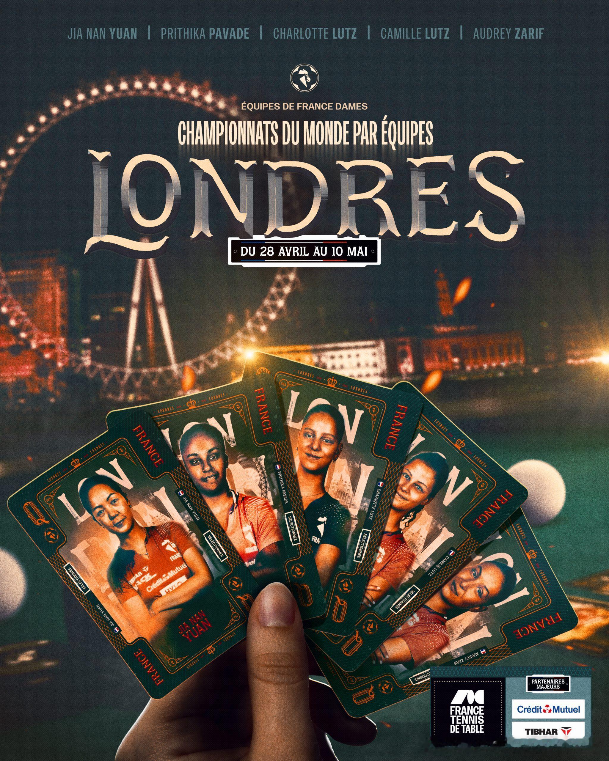 【法国乒协】官方公告：扎里夫顶替霍莎出战伦敦团体世乒赛法国乒乓球协会宣布，霍莎将