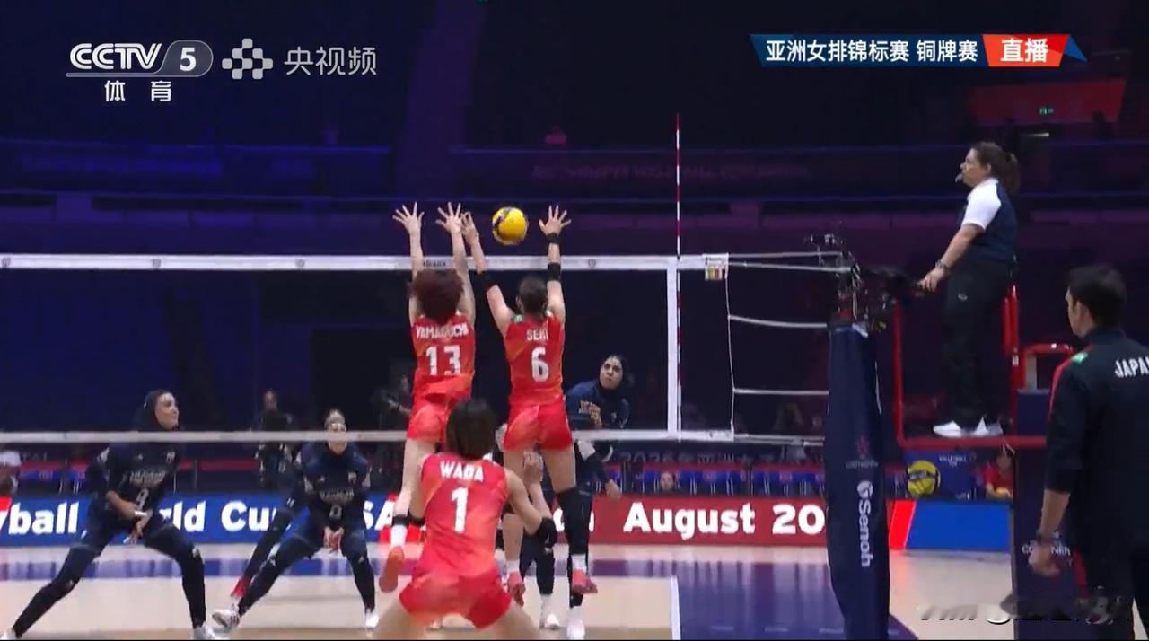 3、4名争夺，伊朗女排的表现震惊亚洲！
      刚刚在女排亚锦赛3、4名的争