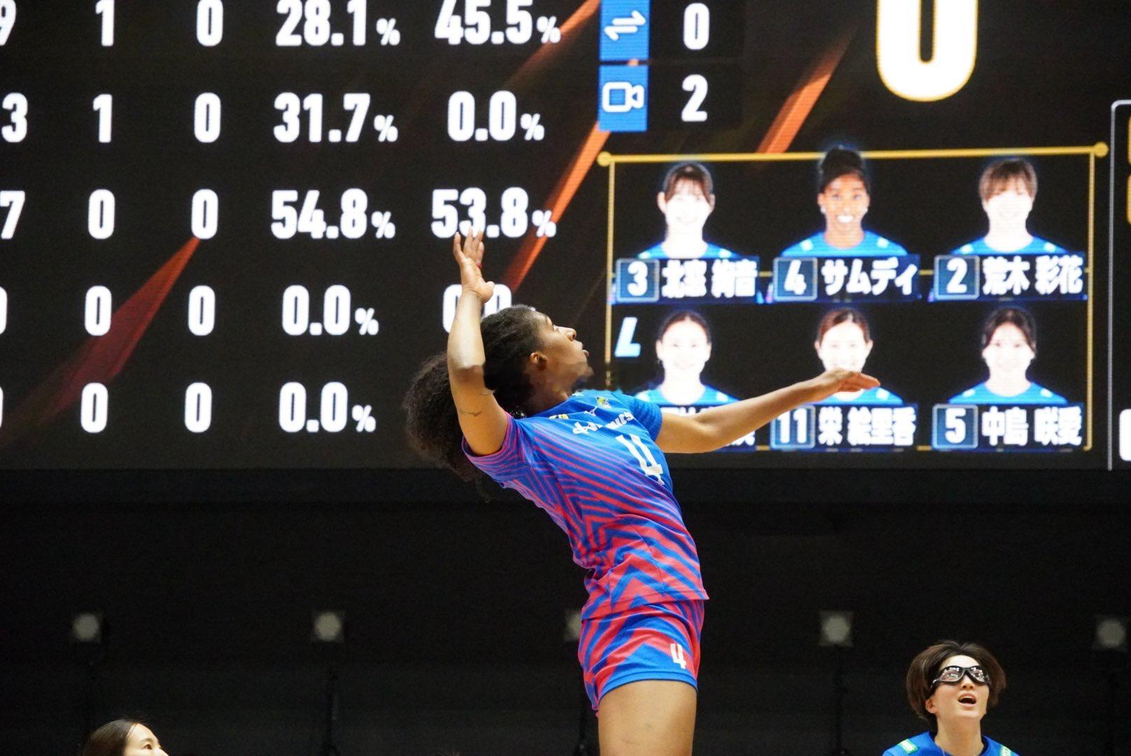 【技术统计】2025-2026日本女排联赛冠亚军决赛第一回合久光制药3-2大阪奇