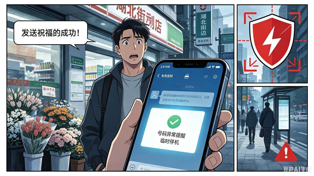 9月10日教师节，湖北的朱先生决定向自己求学期间的数十位老师，发送祝福，
 
祝