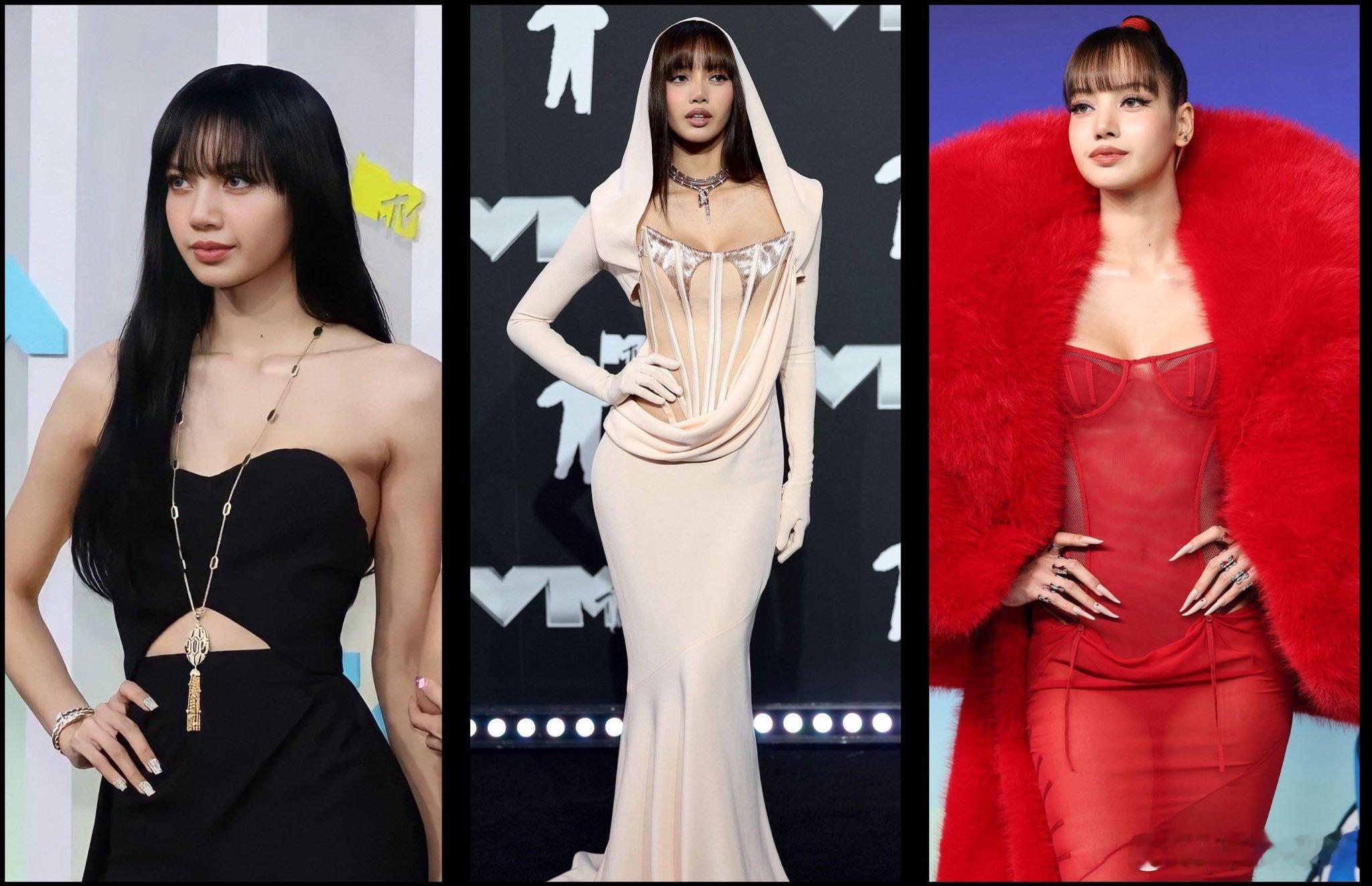 Lisa历年来在MTV音乐录影带大奖上的红毯亮相 ​​​