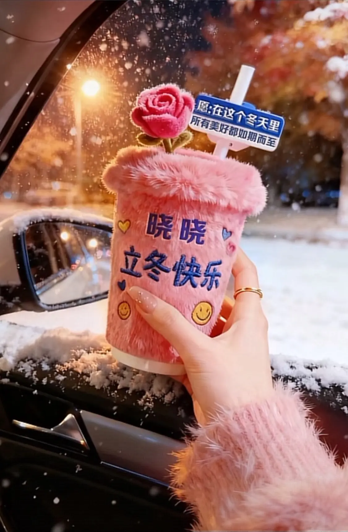 冬天的第一杯，你收到了吗