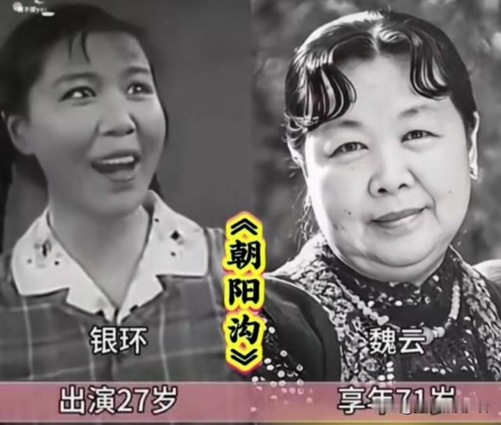 一曲《朝阳沟》，承载几代人的回忆。银环、栓保的故事鲜活依旧，看演员今昔对比，青丝