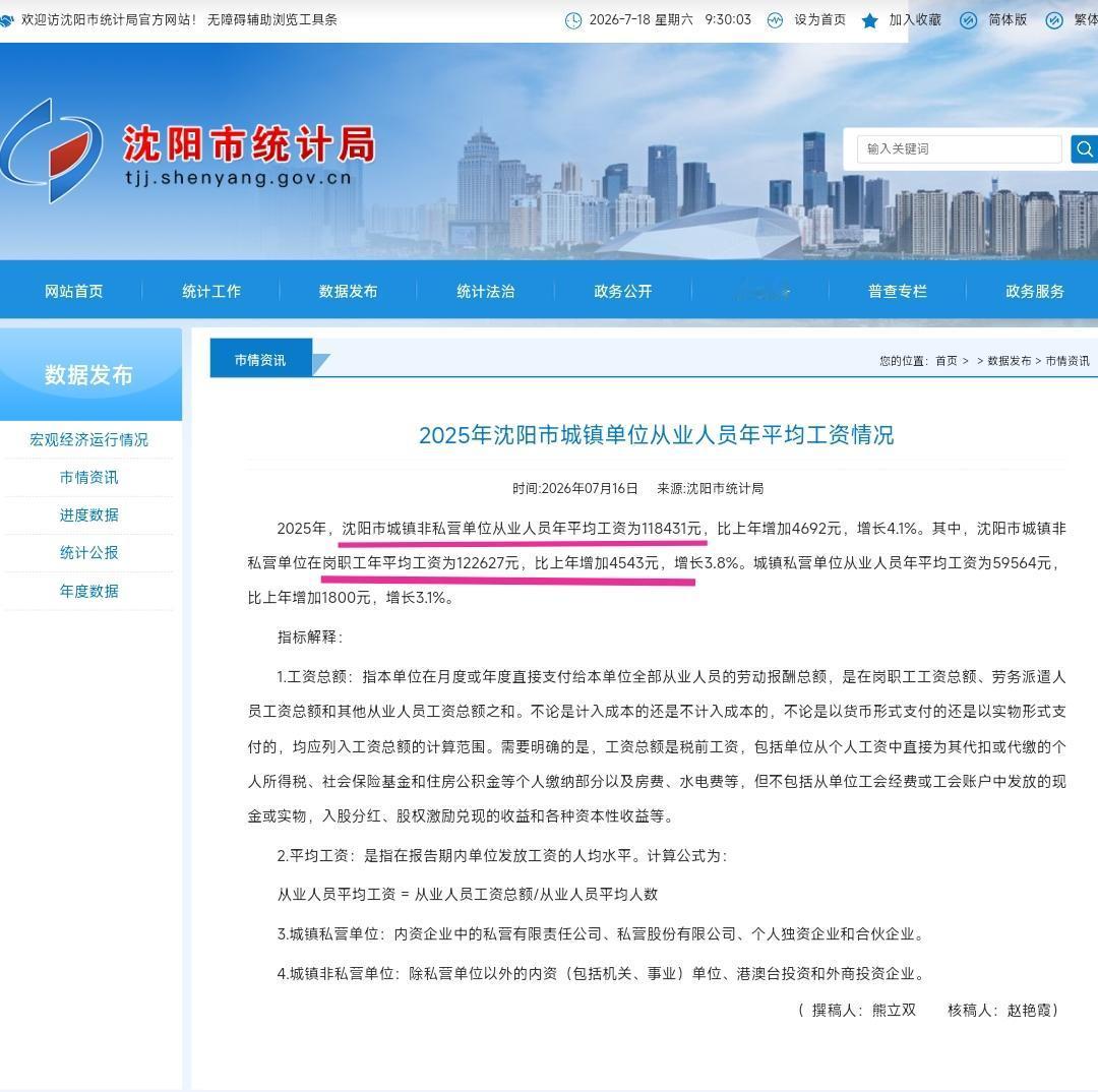 这样看来沈阳是个藏富于民的城市，大家消费能力强并不是错觉，而是人们的收入水平在东