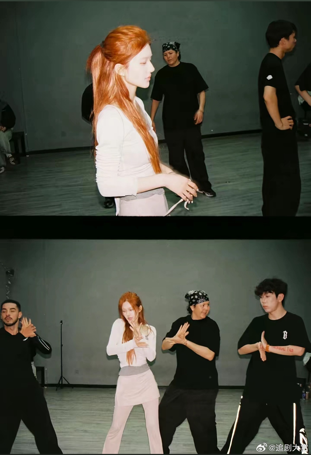 赵露思双平台更新，晒音乐会花絮图，美神来的，昨天的舞台太美了！27岁生日快乐！[