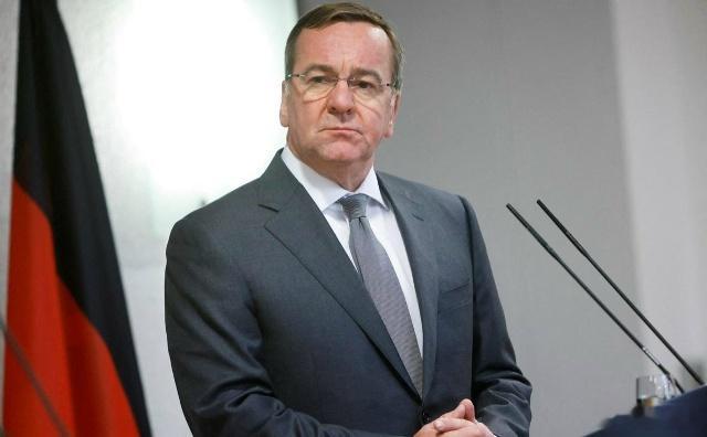 德国国防部长鲍里斯·皮斯托里乌斯(Boris Pistorius)表示,联邦国防