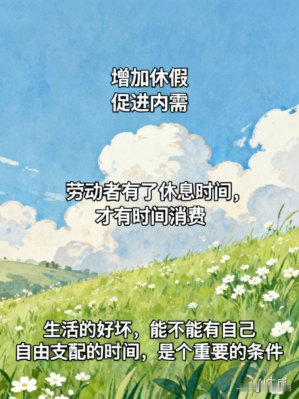 提高内需的一个重要办法就是增加休假能。河南这次带了个好头。领导干部以身作则，让把