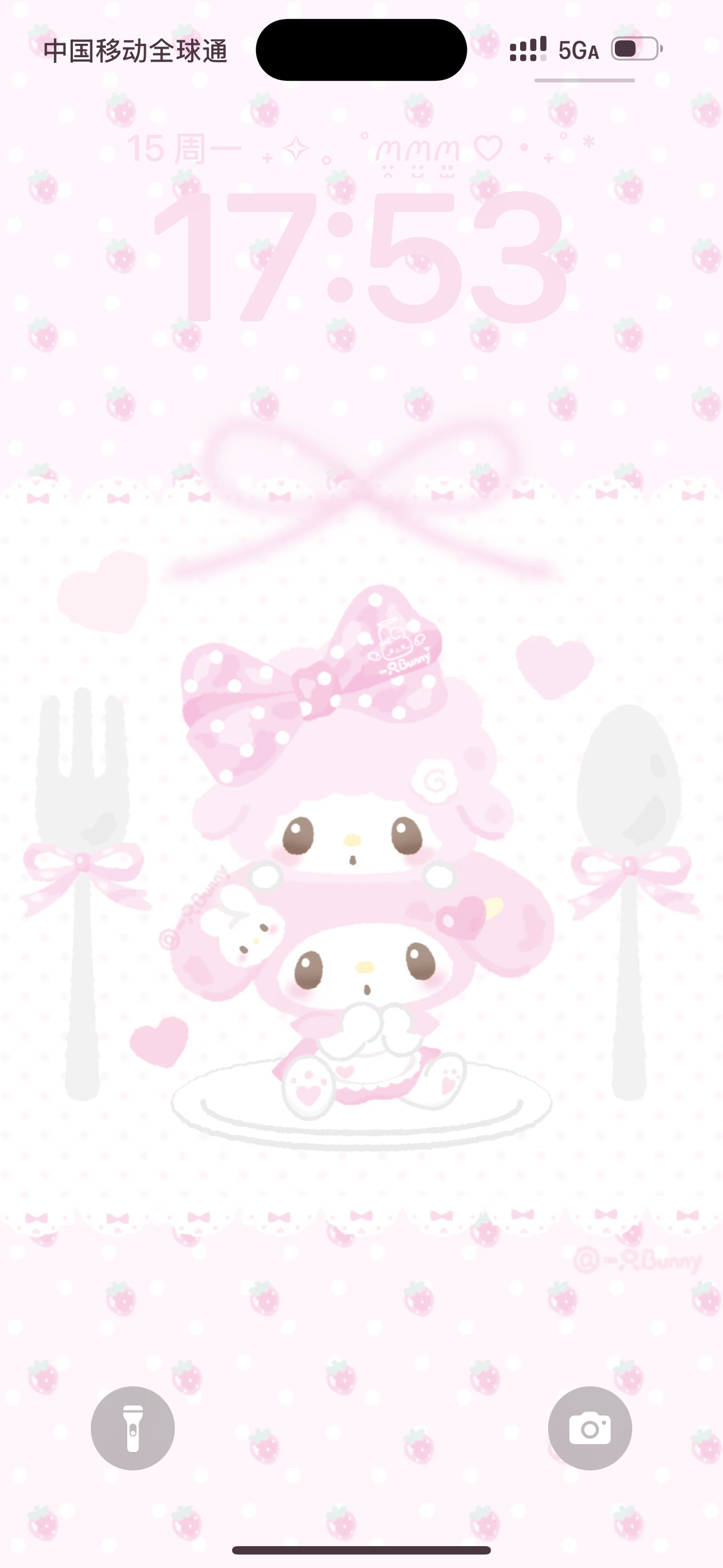 成功解锁超萌美美小羊ᐢ..ᐢ₎♡用好多张大场景的画做的小组件 意外的合适图标会比