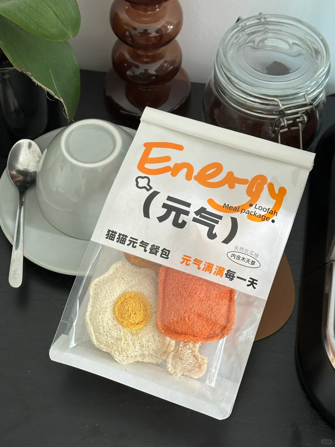 你敢信吗？丝瓜络也能做成猫咪玩具🧸！