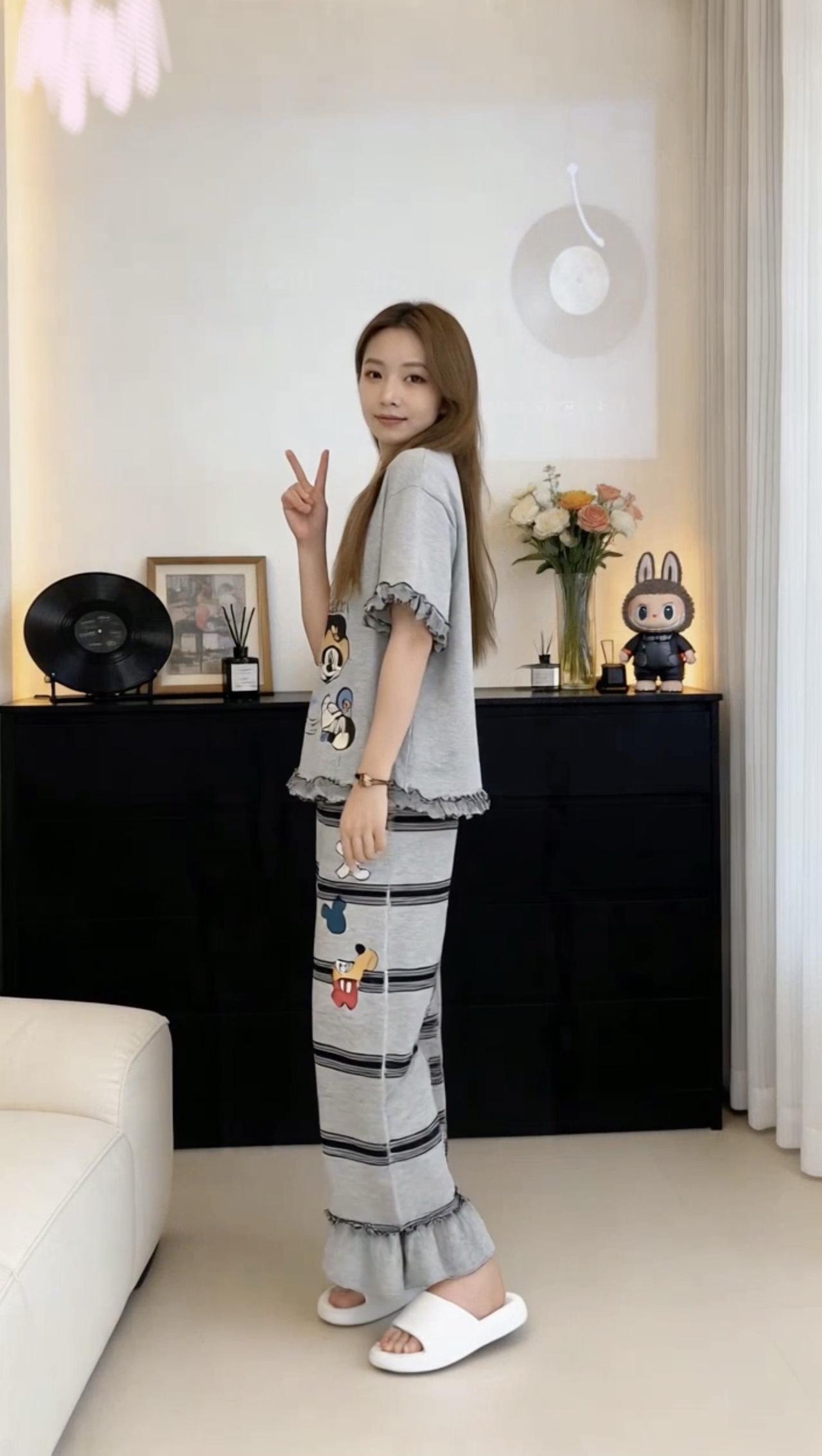 居家松弛感，从一件睡衣开始。睡衣 睡衣家居服