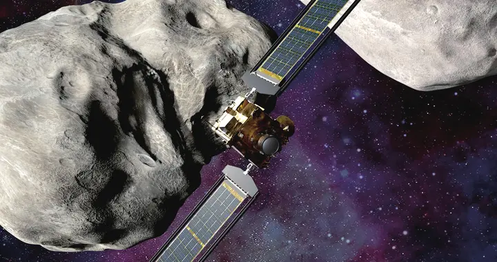 美DART飞行器撞击小行星并成功改变小行星运动轨迹