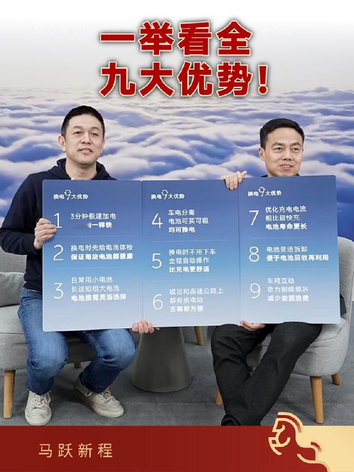 九大优势完胜，车电不同寿问题唯有换电是最优解纯电补能赛道已跳出“唯快论”内卷，兆
