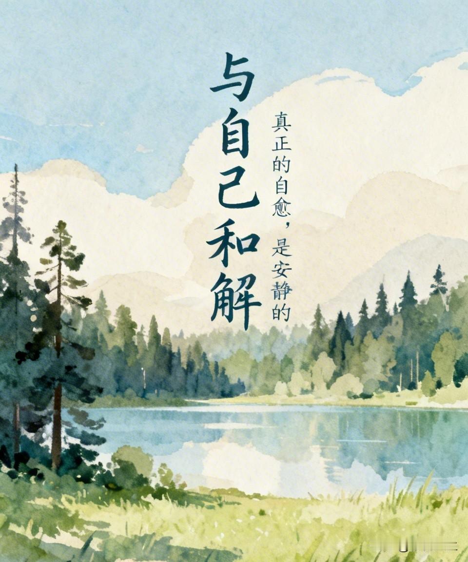 心理学上说：
“下等的自愈，是买醉；
中等的自愈，是旅行；
顶级的自愈，是在琐碎