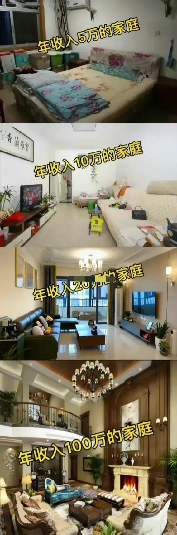 不同收入，不同家庭
是不是年收入10w就算小康了？