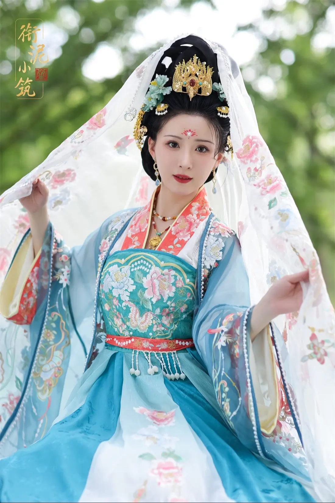 花舞大唐。你是会开花的云朵