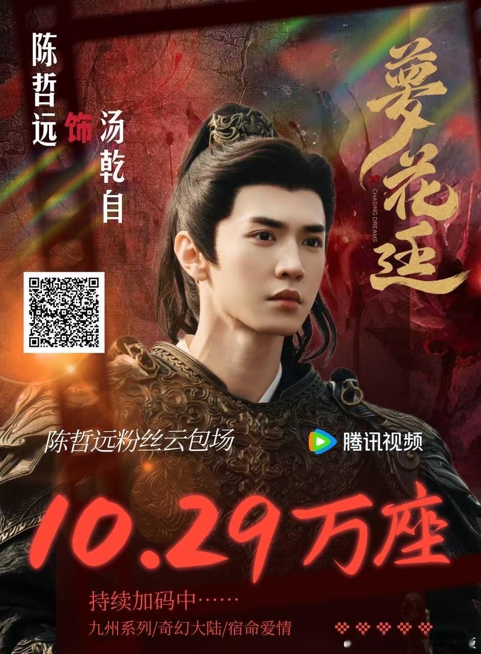 陈哲远2个角色小元宝氪金750W+梦花廷10.29W+云包场、还在加码ing….