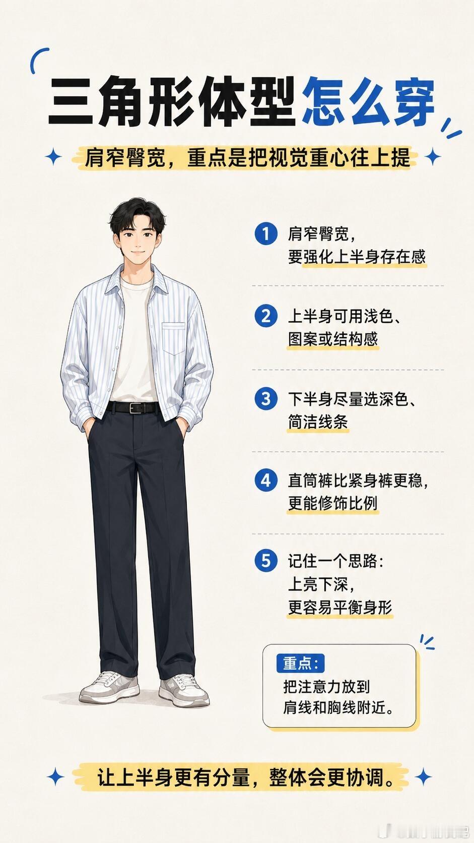 男士体型修饰穿搭指南｜不同身材怎么穿|，很多男生穿衣服不好看， 不是衣服不贵，而