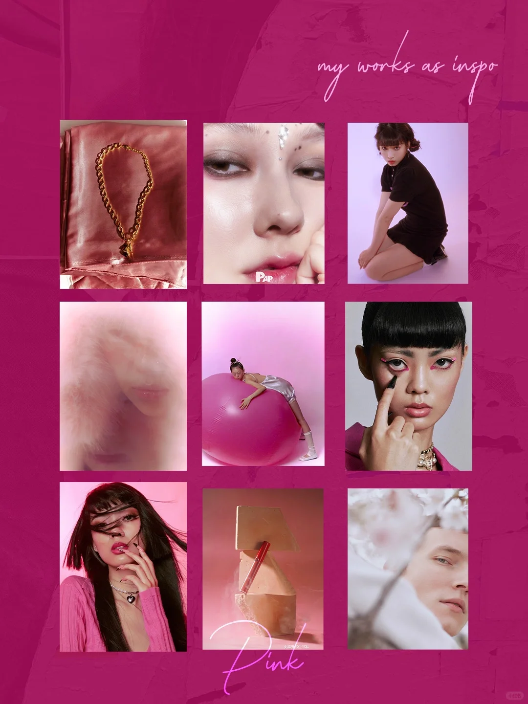 Color palette 灵感 💖🧡❤️ | 作品分享