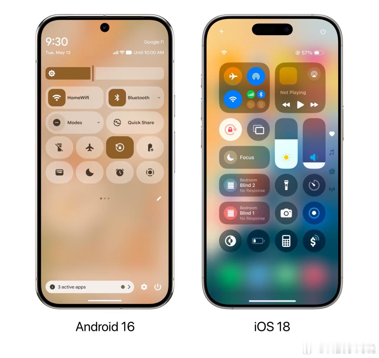 Android16和iOS18 大家怎么选？[思考] ​​​