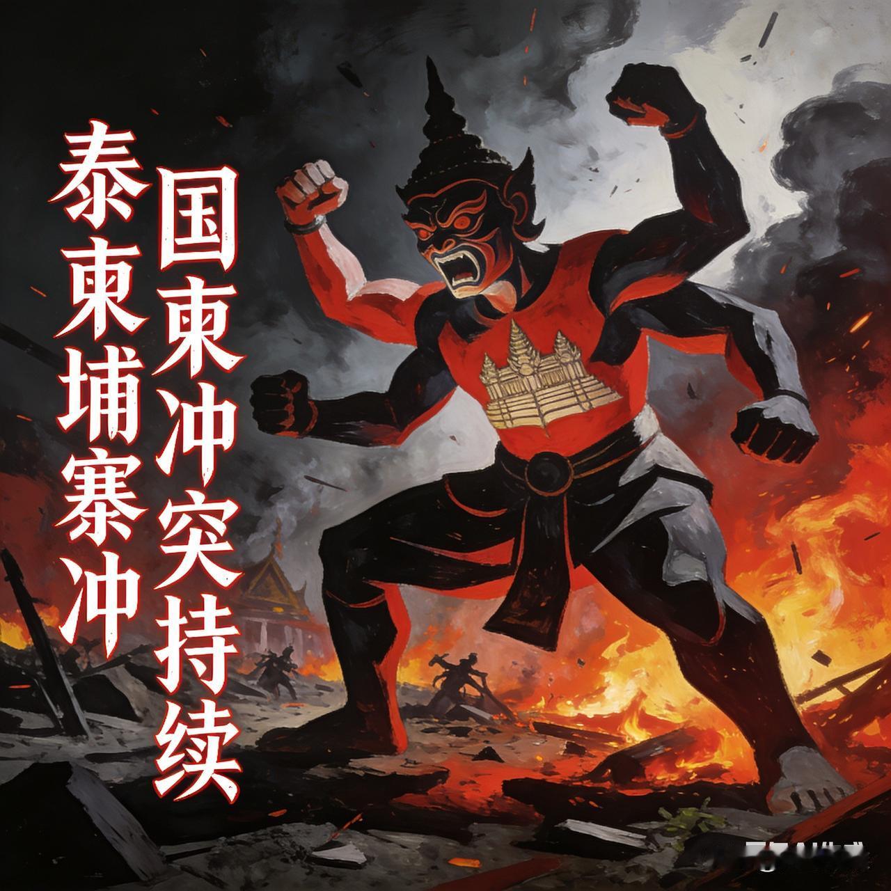 2025年12月7日，泰国和柬埔寨边境再度爆发激烈冲突，目前紧张局势仍在持续，此