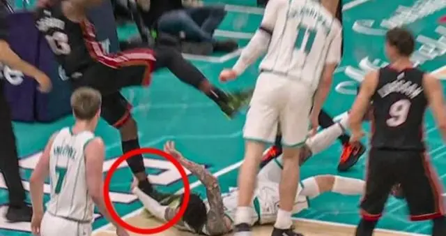 鲍尔肮脏黑手重伤阿德巴约 加时绝杀淘汰热火