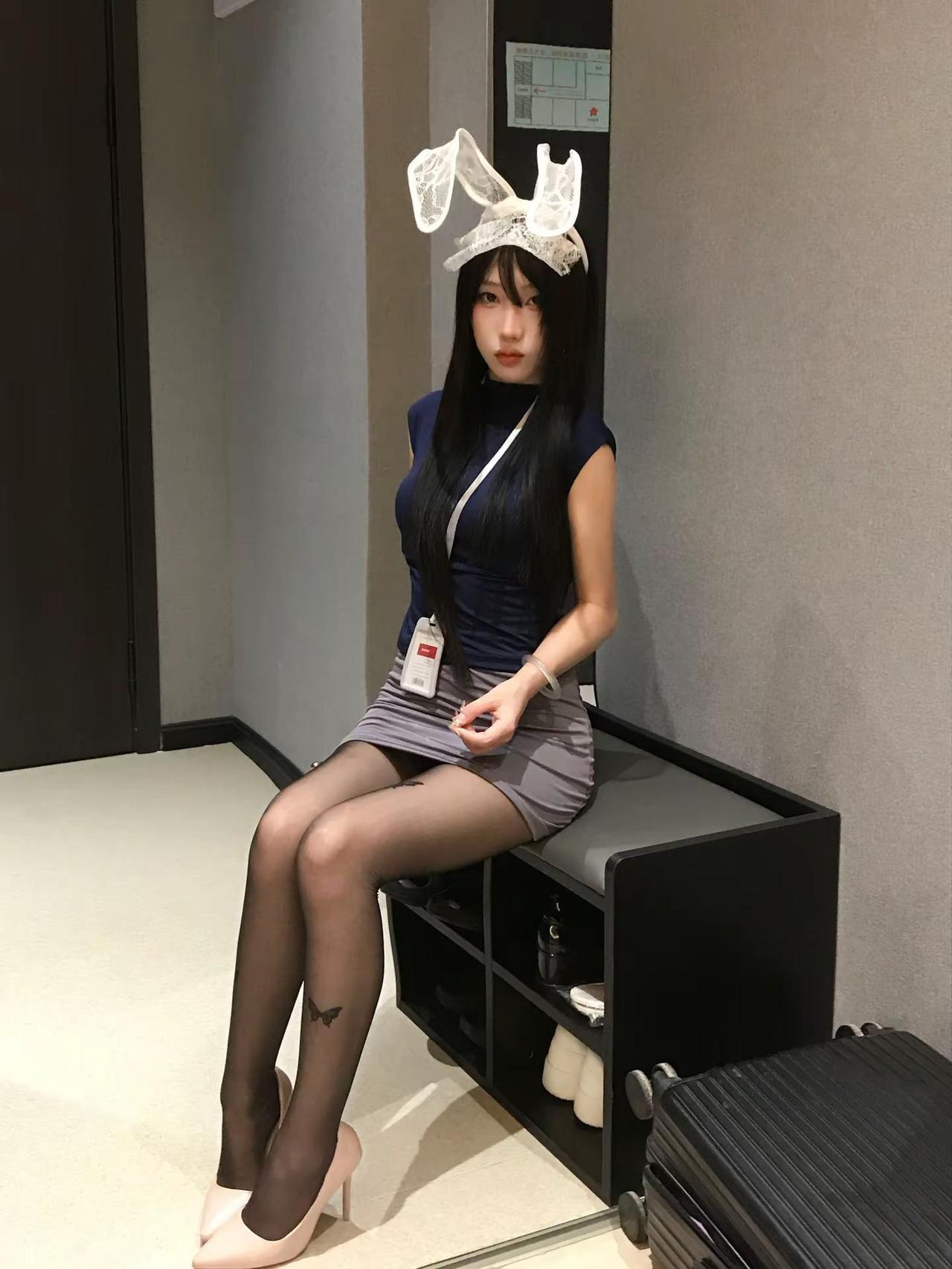 兔系 秘书穿搭