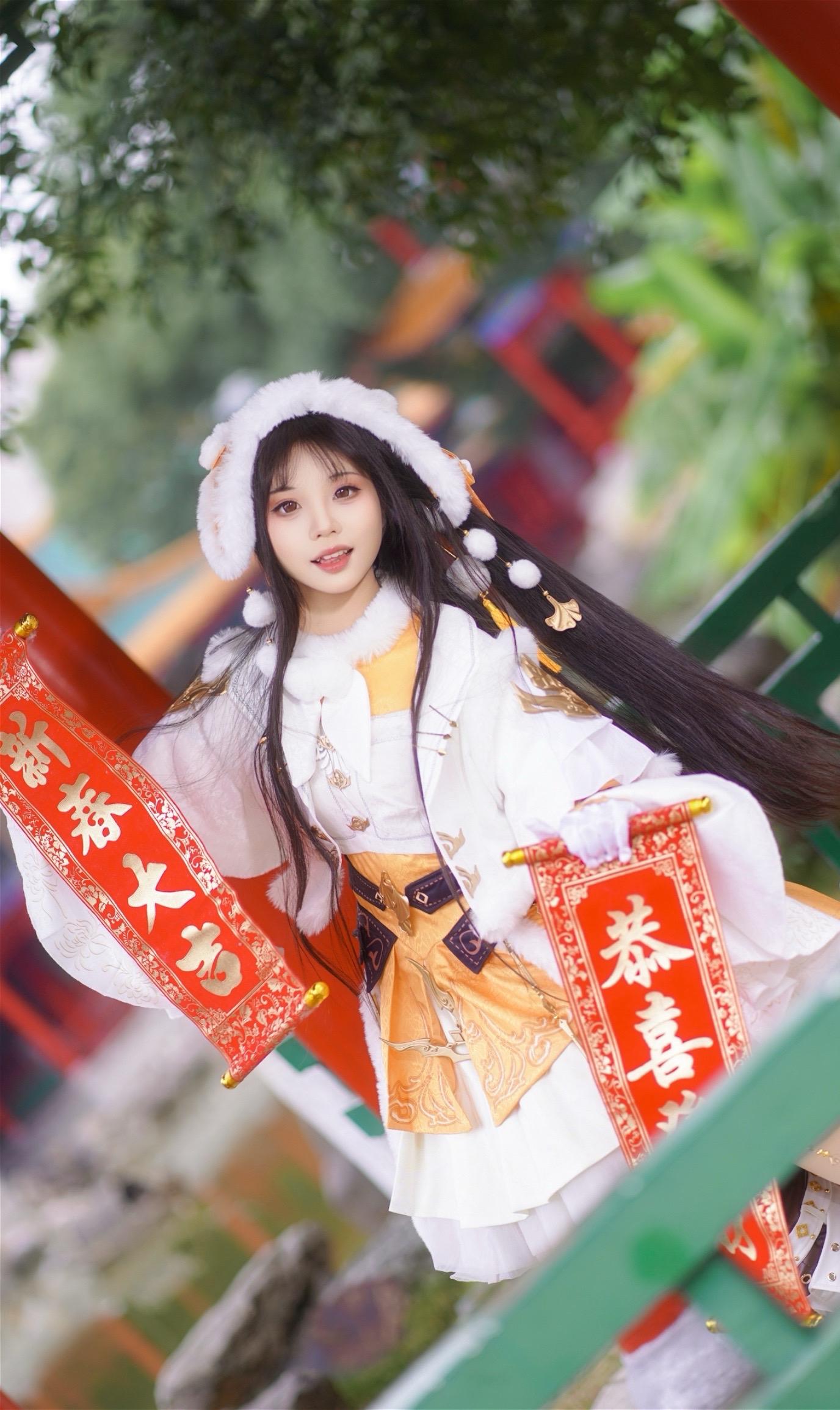 小黄叽给你拜个早年！！约拍进行中。新春版剑三！内景外景可选！！喜欢的宝...