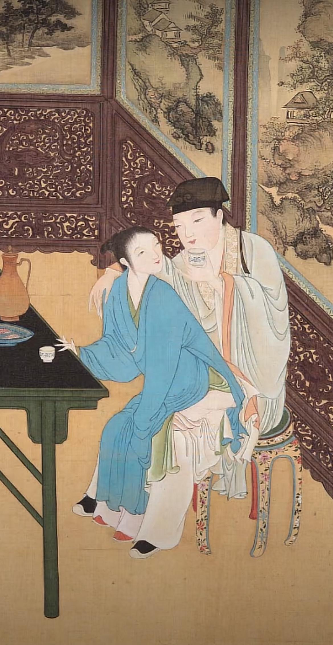 古画AI高清复原图，怎么感觉这个有点辣眼睛啊[允悲]

古画