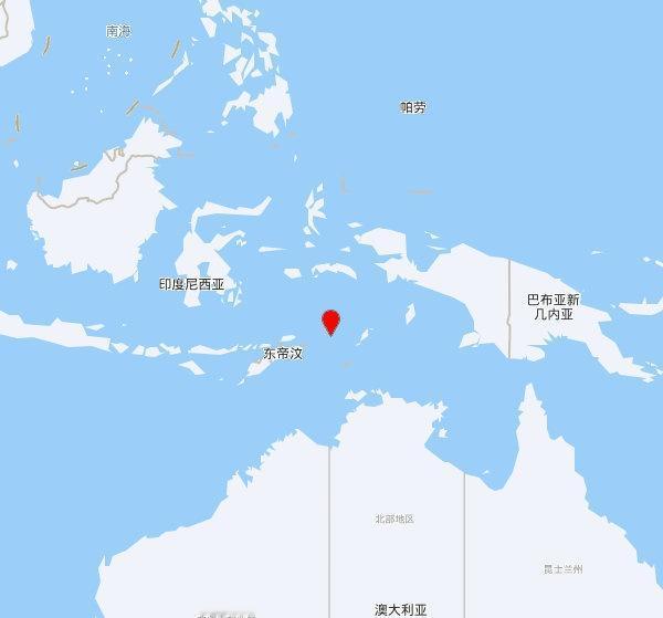 【欧洲地中海地震中心】发布，2025-10-16 03:04:38 在 巴巴尔群