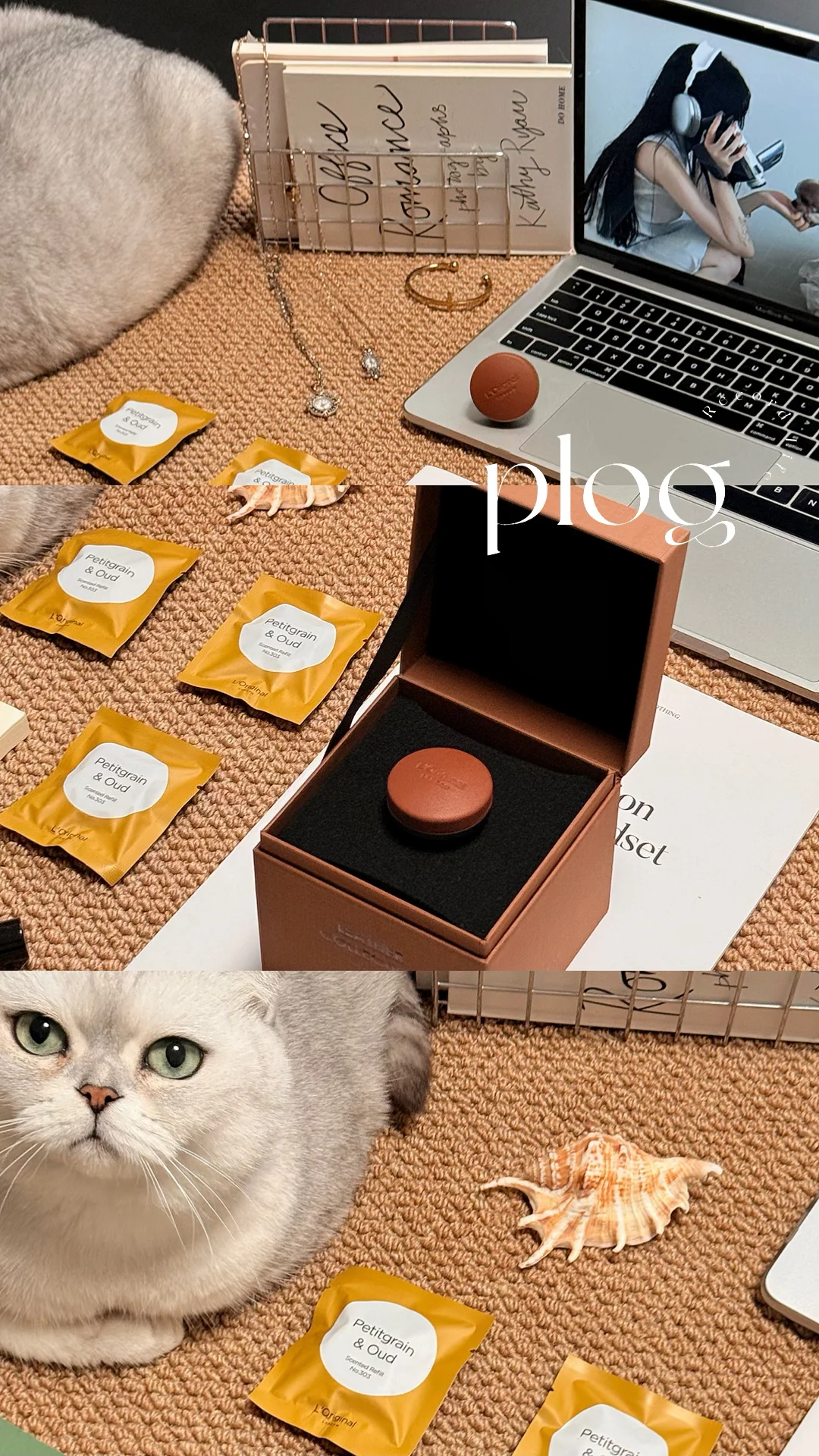 My life|收到朋友送的老钱风香薰🤎