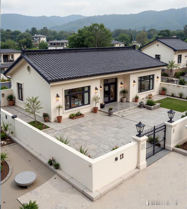 朋友准备建房，预算有限，在纠结是建一层还是二层。

建一层，好处明摆着：省钱、省