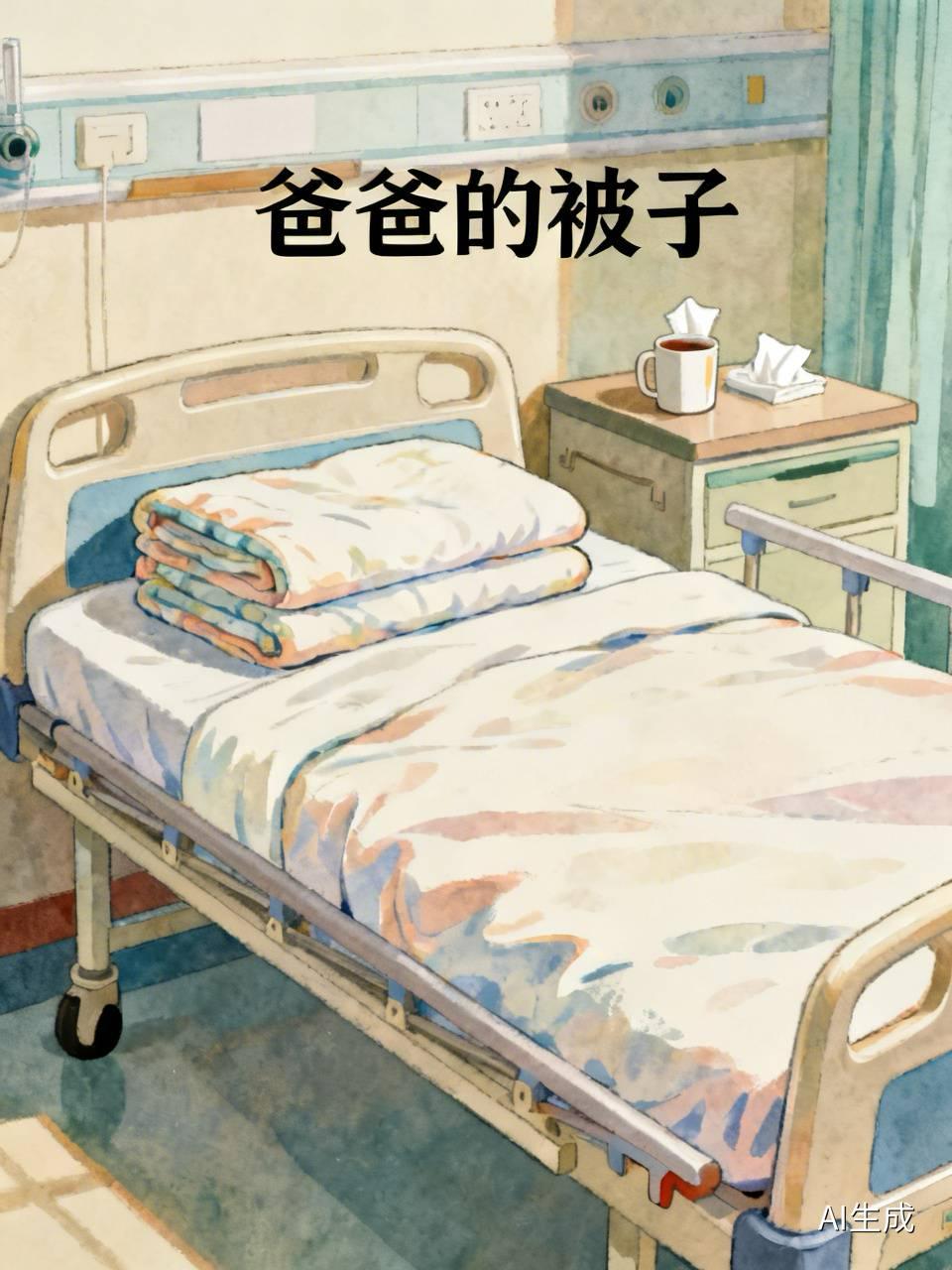 人走了，被子怎么办？

爸爸走的那天，我在医院收拾东西。七个月，他在那张床上躺了
