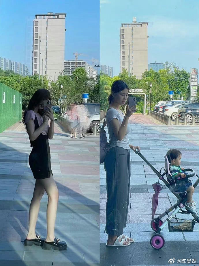 三年前vs三年后 原来我已经是妈妈了 ​​​