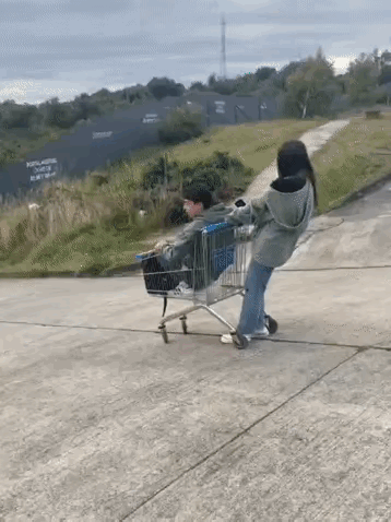 图一：小姐姐清空购物车的方式竟然如此的简单跟直接，想都没有想过。
图二：狗子真的