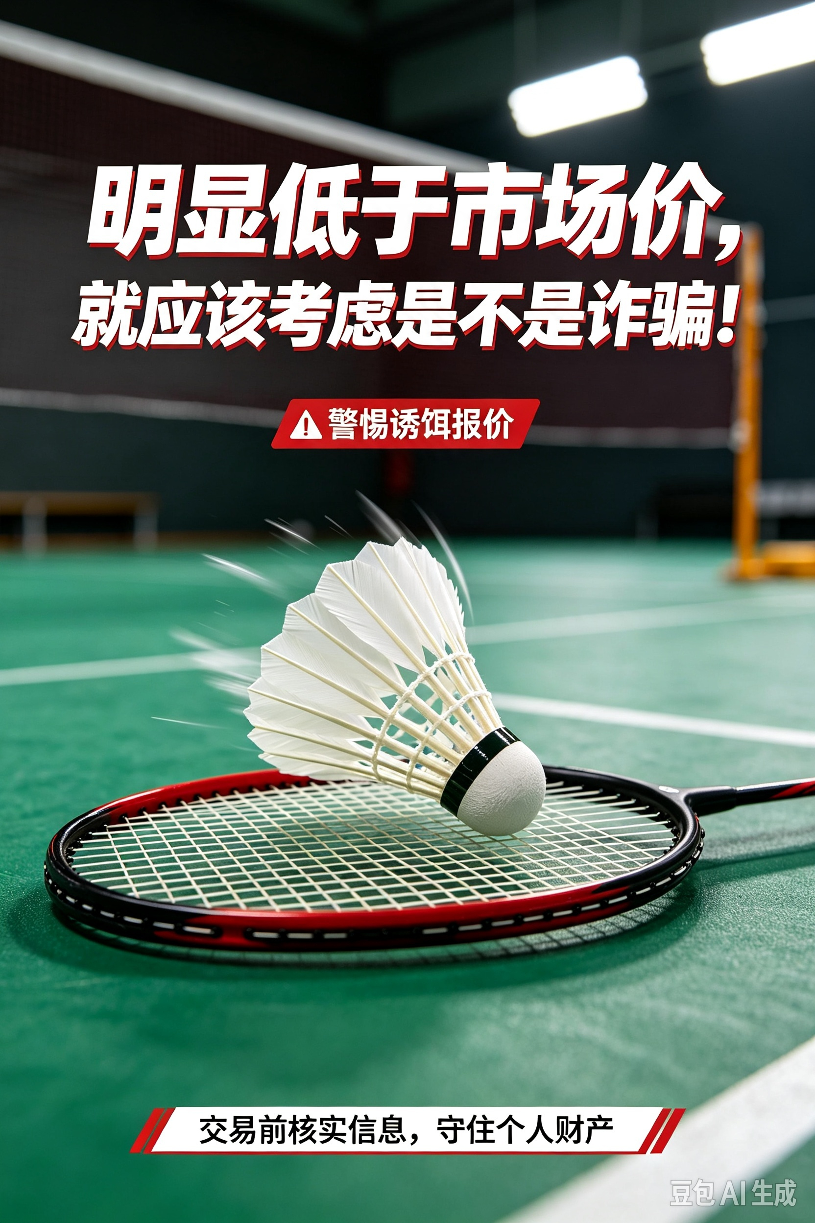 中羽热议：著名羽毛球解说博主龙宝，以远低于市场价的优惠力度欺骗消费者先转账，最后