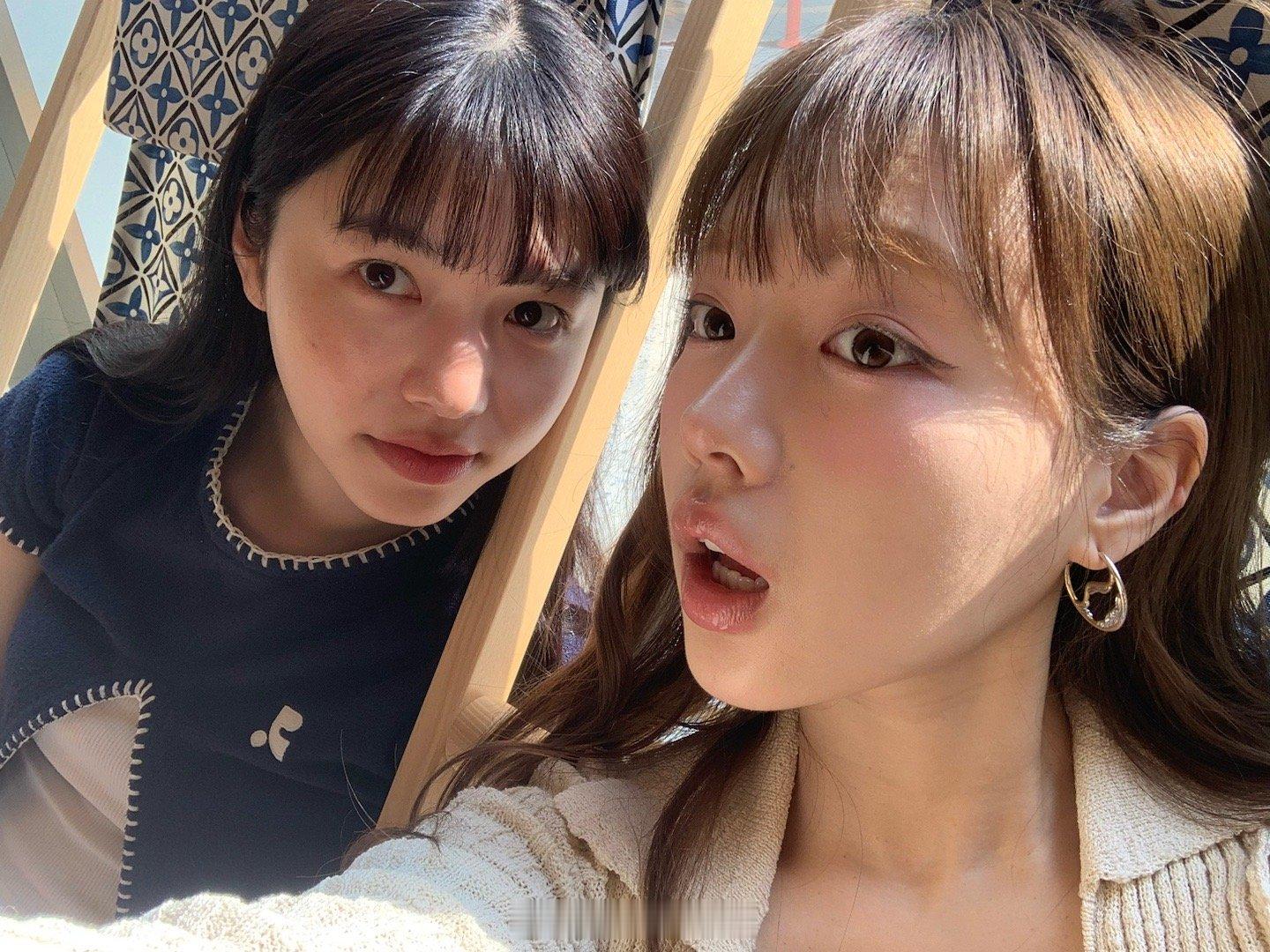 以为自己已经底妆够薄了 结果日本mm好像根本就没有用粉底液！完全看得到皮肤质感 