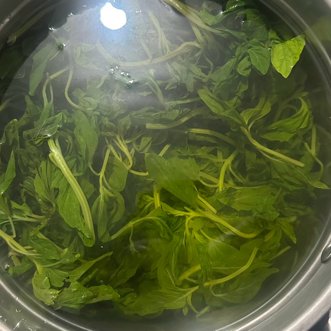 芝麻叶是如此的美味呀 ​​​