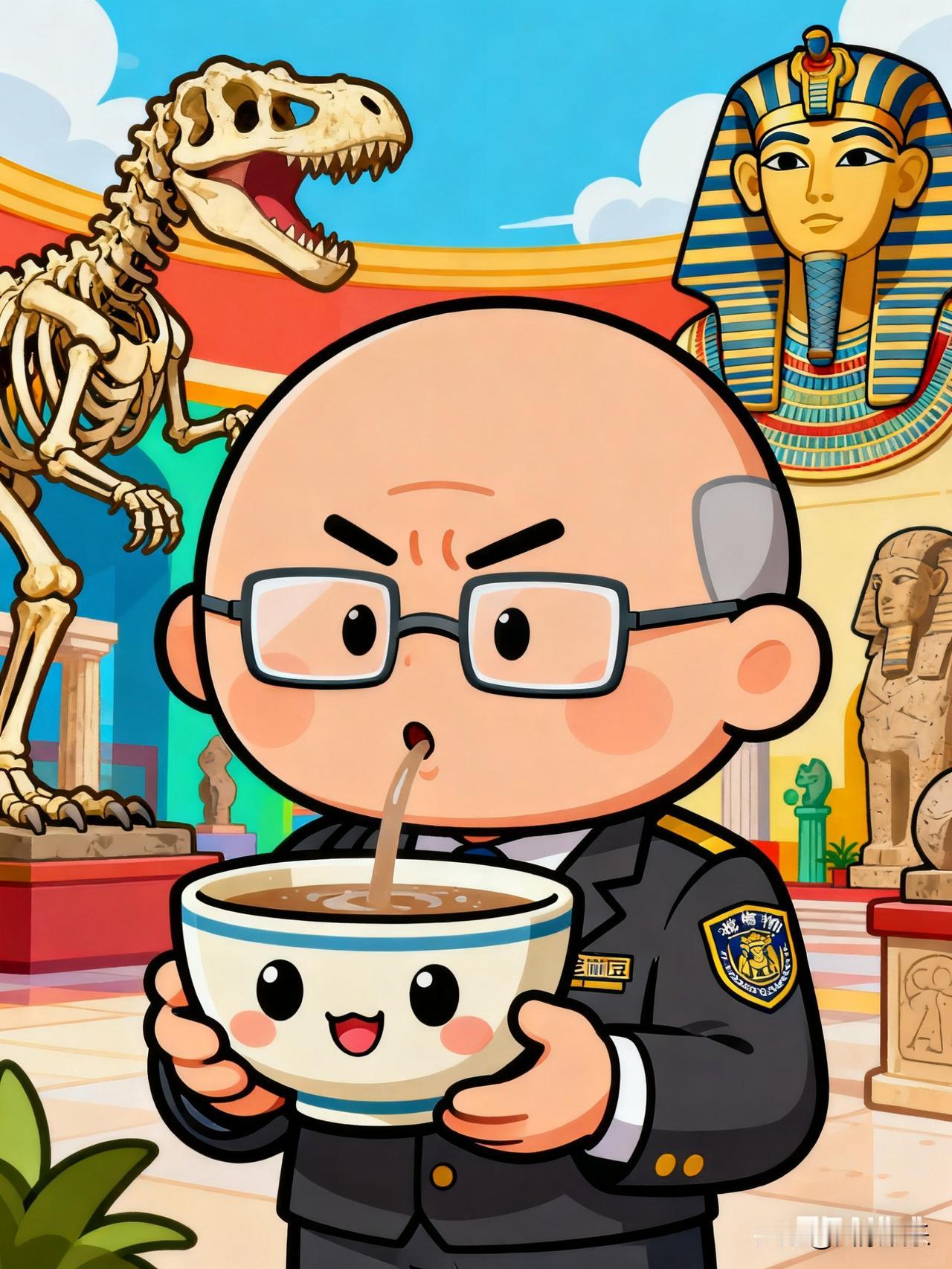 馆长体验老北京豆汁越喝越上头 馆长体验老北京豆汁这事儿太逗了！一开始馆长喝豆汁前