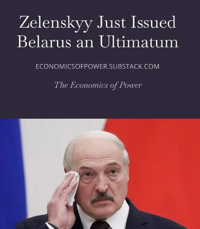 我很理解卢卡申科，身为全球多国都不承认的白俄总统，他能稳稳守住执政位置，完全依仗