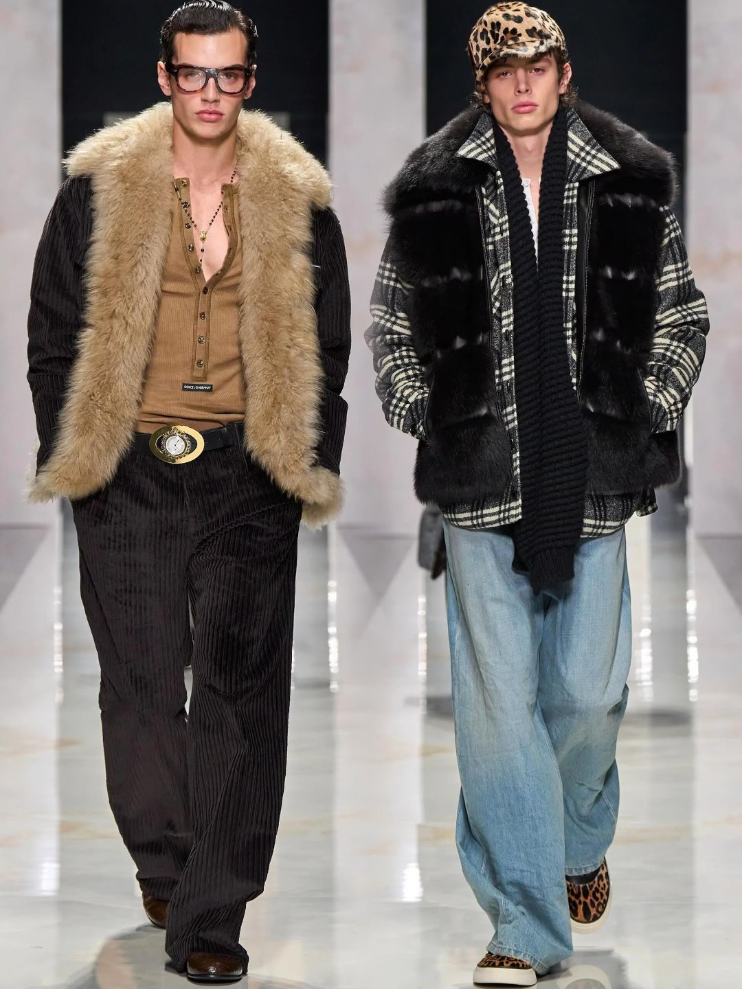 男装周米兰男装周大秀直击 杜嘉班纳2026秋冬男装秀以《男性肖像》为题，用扎实的