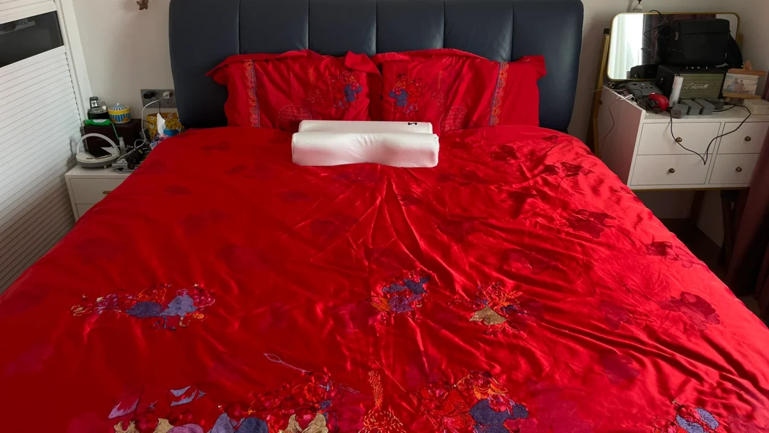 老婆说：这零压枕太舒服了