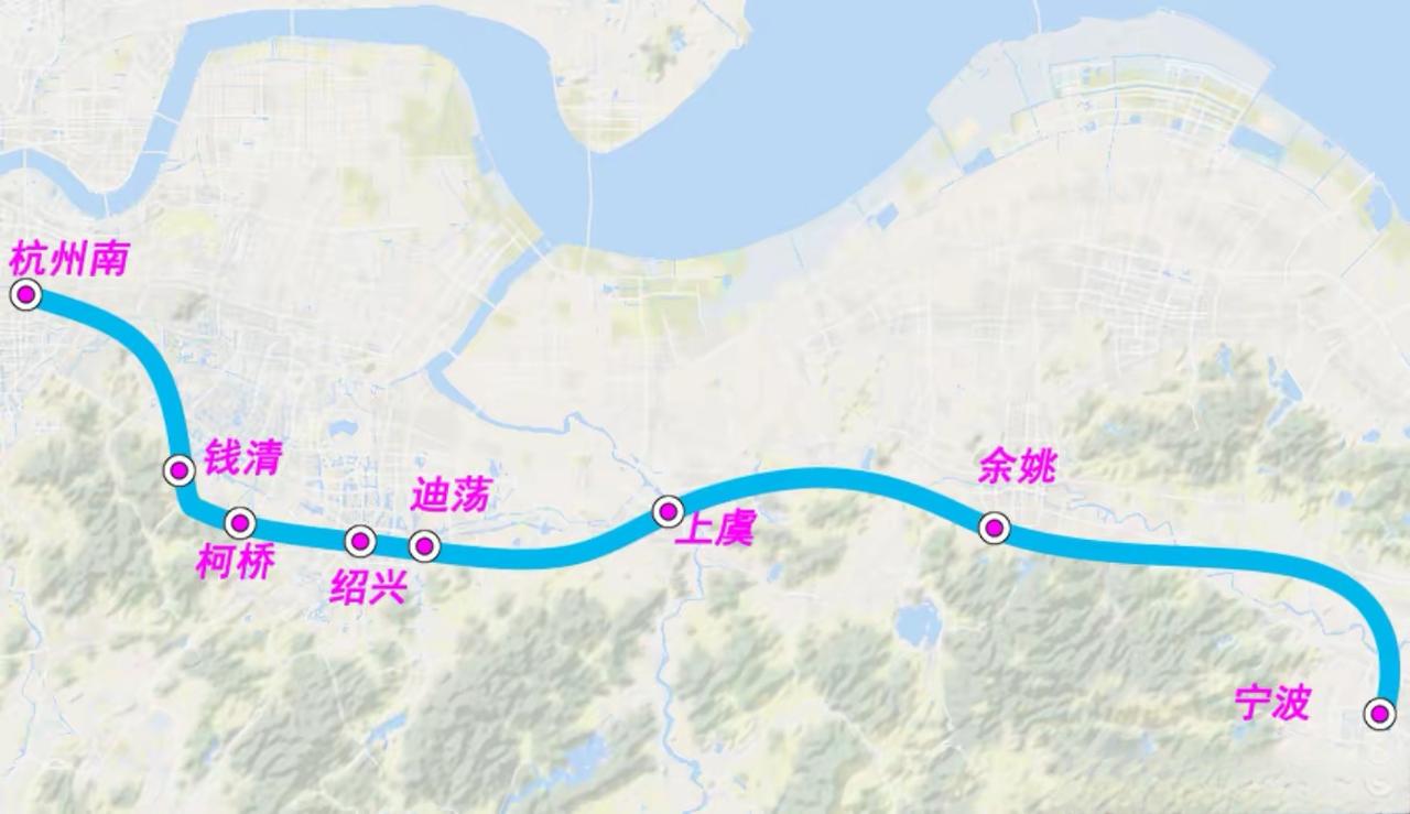 等宁波地铁也都通了，绍兴城际线就成了笑话。杭州地铁 绍兴地铁
